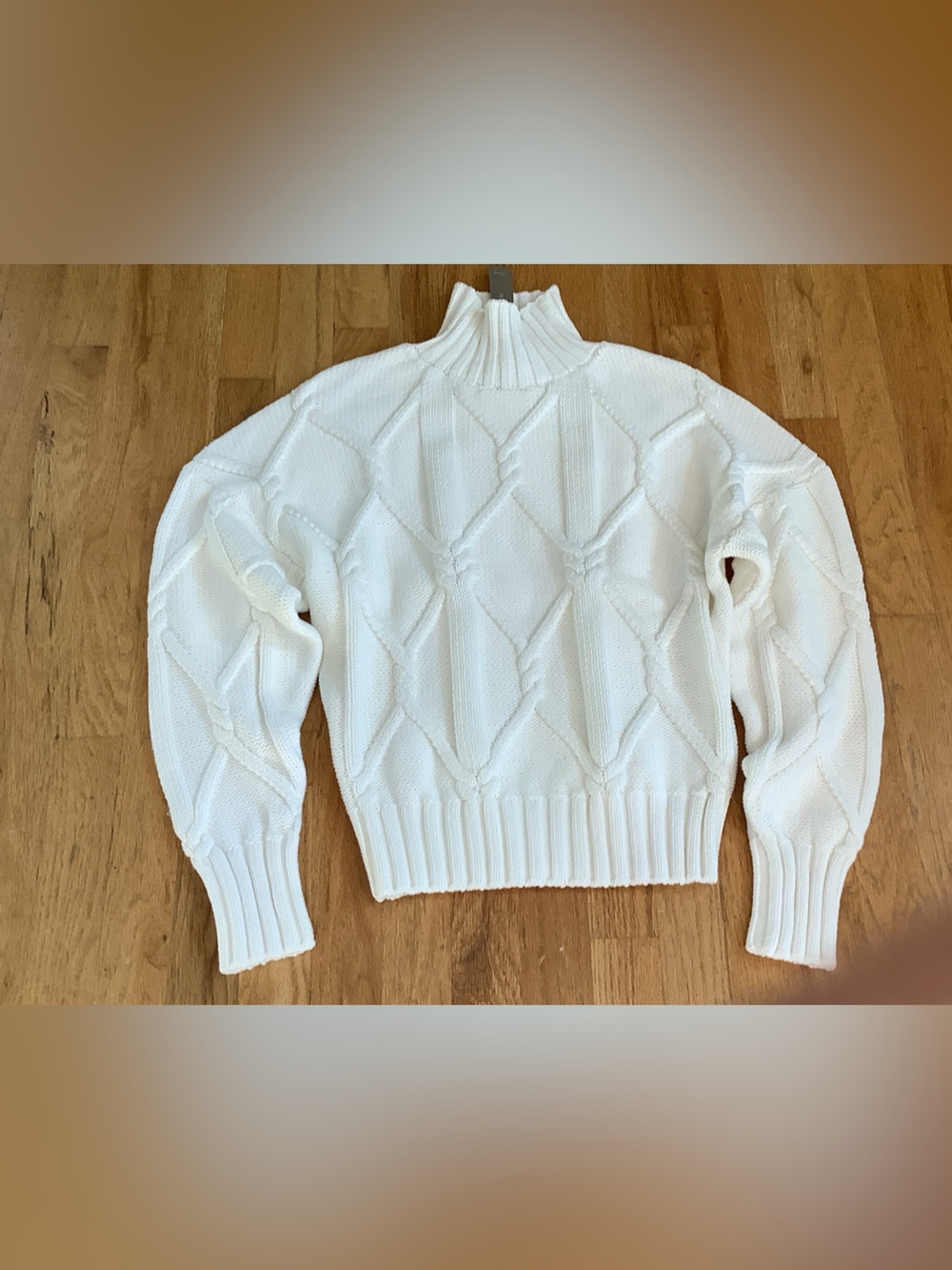 J. Crew Collection Cable-Knit Turtleneck Sweater - Picture 4 of 6
